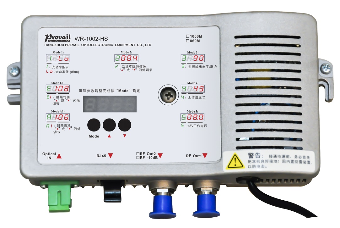 AGC, Electronic Adjustment, 1GHz : WR1001J