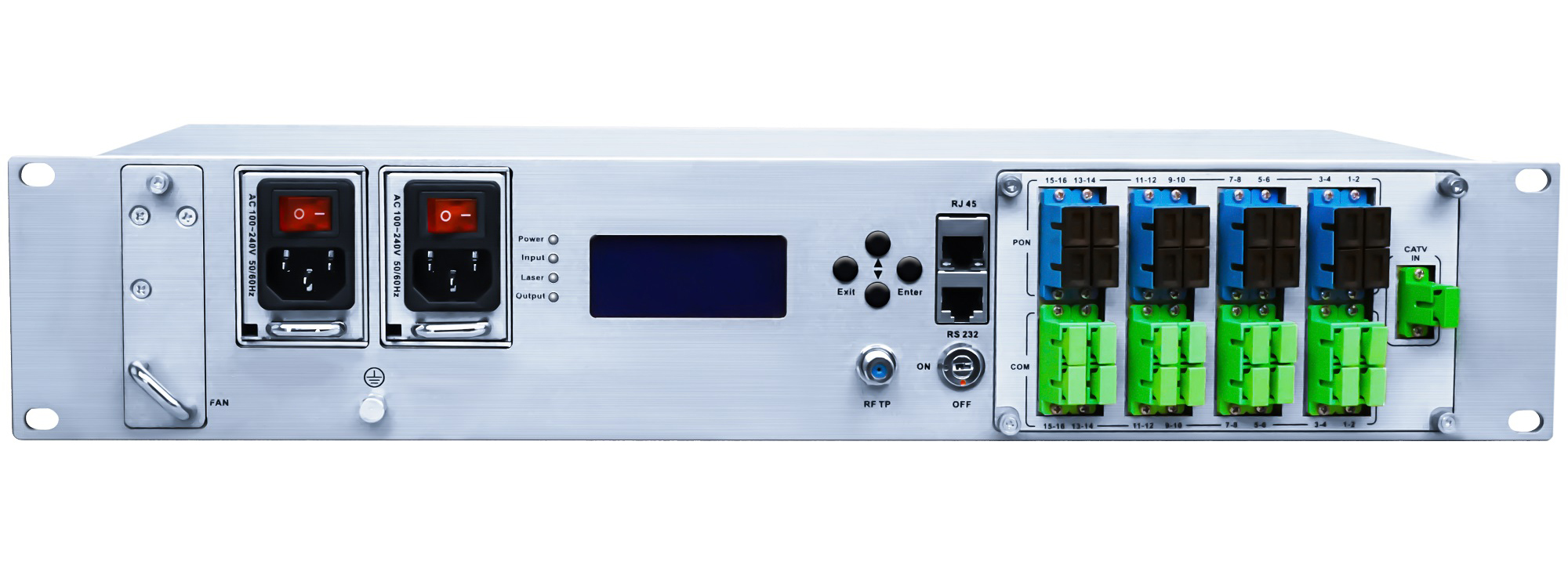 EYDFA, +65℃, 64 Ports, 38dBm, CWDM: WE1550-HT